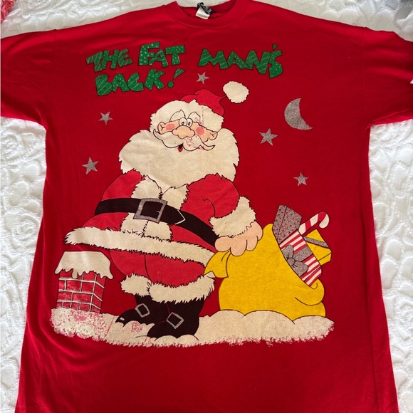 Vintage Christmas Sleep Shirt - Picture 1 of 9
